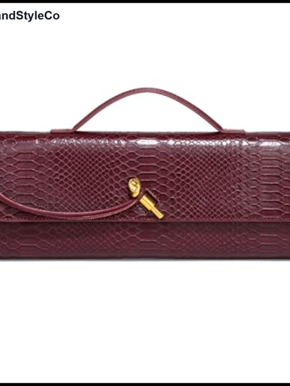 Crocodile Print Leather Clutch Crossbody Evening Handbag Tote